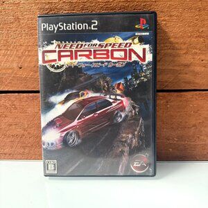 Need for Speed Carbon / PlayStation 2 PS2 / 2006 Black Label Video Game Japanese